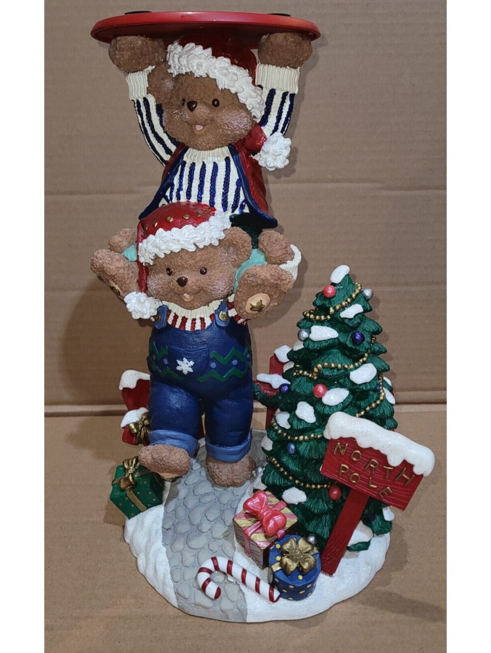 1998 VINTAGE CHRISTMAS COOKIES PLATE HOLDER